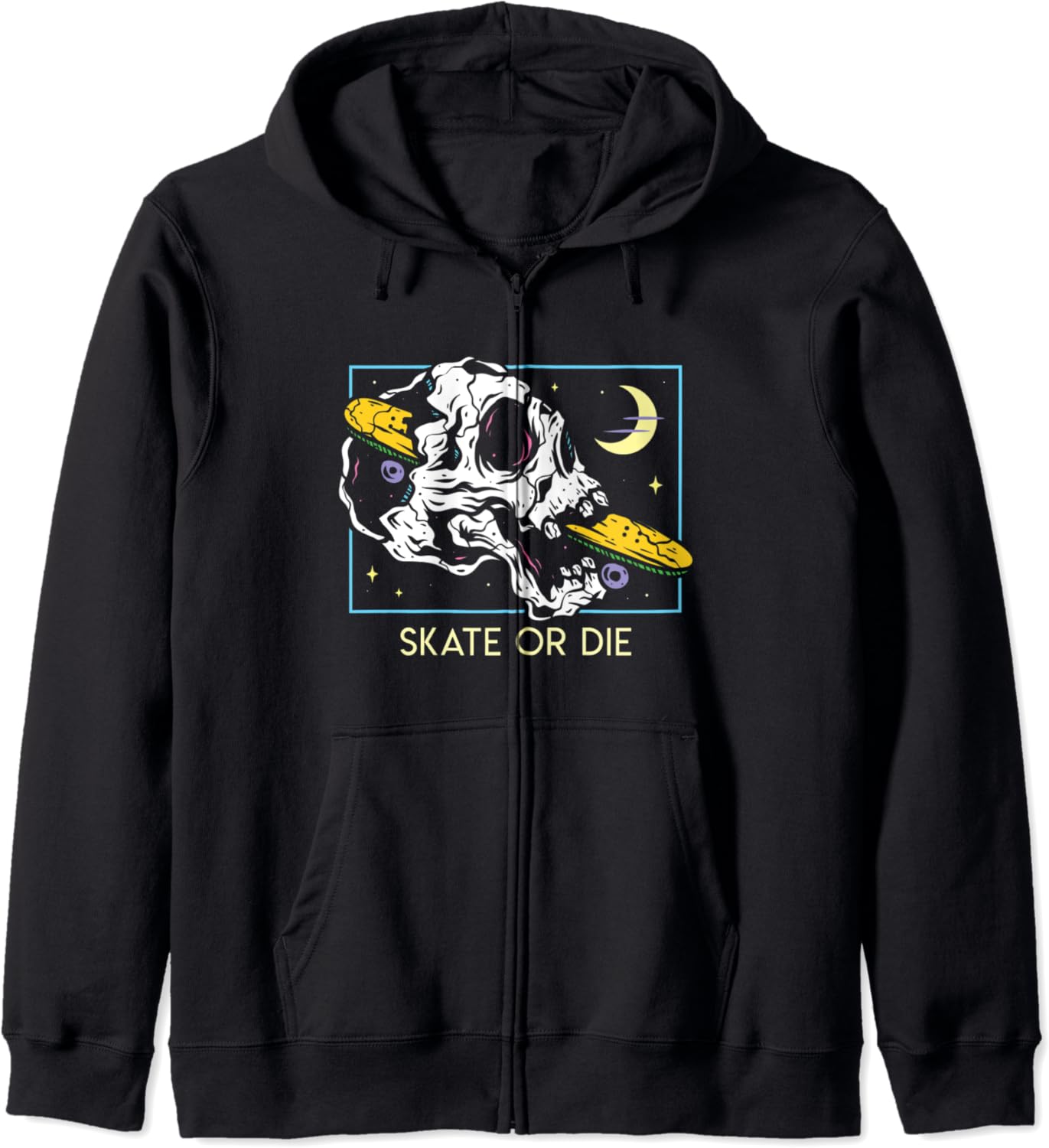 Skateboard Skull Skateboarding Retro Skater Skate Rad